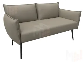 Диван прямой Лига-083 ( экокожа GRIFON 04 бежевый )