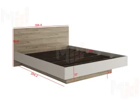 Кровать 1,6 Бохо КР-001 с основанием