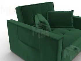 Кресло-кровать Лига-104 (80) ( SEVEN 626 зеленый )