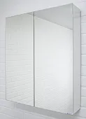 Шкаф-зеркало Норма 60 с двумя дверцами Айсберг
