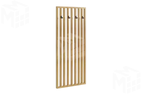 Вешалка Бери  дуб крафт золотой