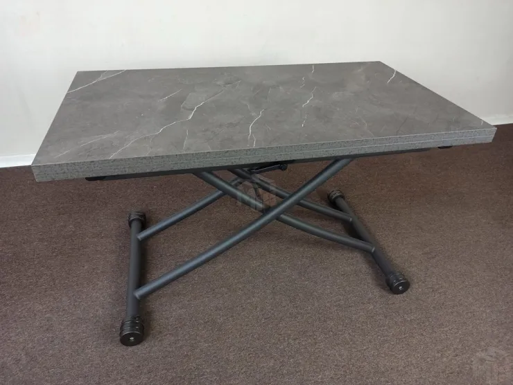Стол-трансформер B2219-S-1 Серый мрамор