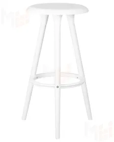 Табурет барный DOBRIN ROYCE WHITE (белый (W-02))