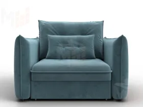 Кресло Лига-100 НПБ ( SEVEN 113 бирюзовый )