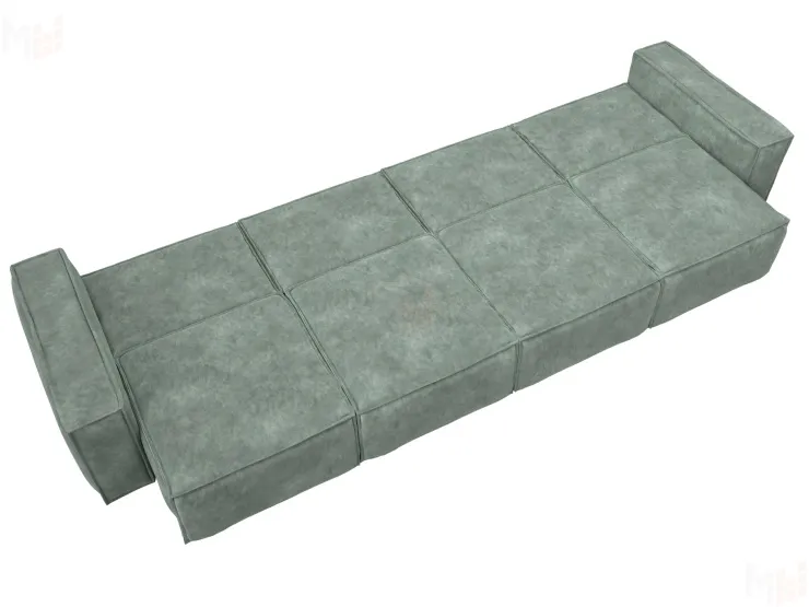 Диван прямой Лига-081 НПБ МегаЛонг ( BRUT 08 зеленый )