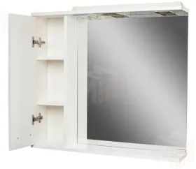 Шкаф-зеркало Cube 75 Эл. левый/правый Домино 