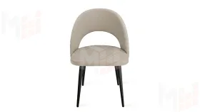 Стул Гэтсби К1К Черный муар, Велюр Confetti Smoke