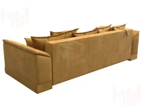 Диван прямой НордСтар НПБ ( BRUT 10 желтый )