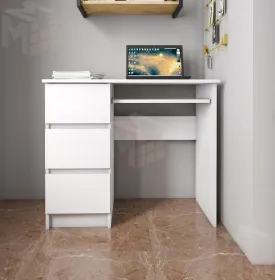 Стол письменный Мори МС-6 белый