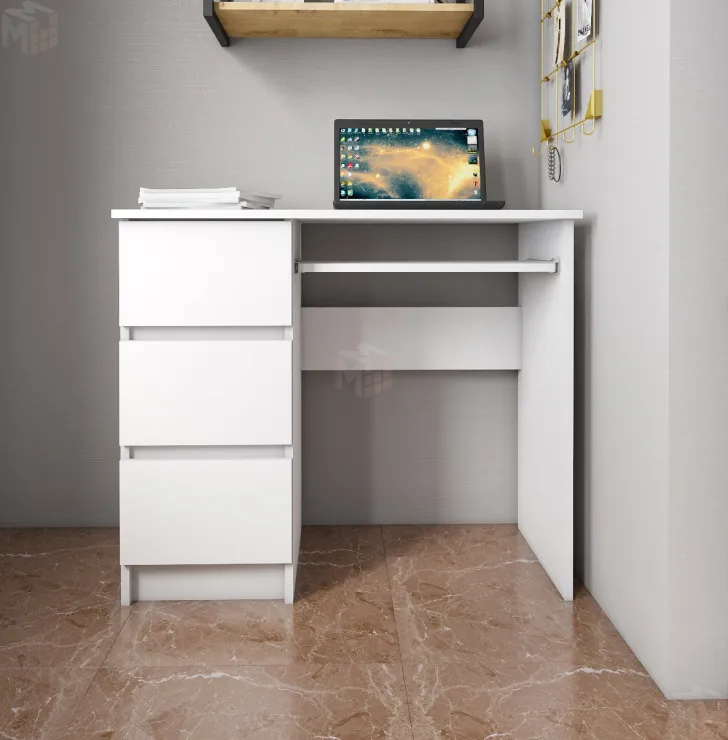 Стол письменный Мори МС-6 белый