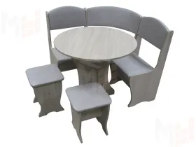 Кухонный уголок Весна мини (ясень шимо)