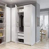 2.06.01.010.1 МАКС шкаф 1 дверь 50х61х233 белый RU