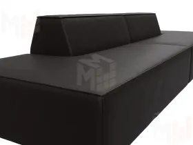 Диван прямой модульный Монс лофт ( GRIFON 12 коричневый )