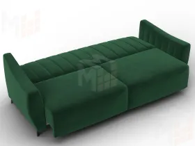 Диван-книжка Лига-095 НПБ ( SEVEN 626 зеленый )