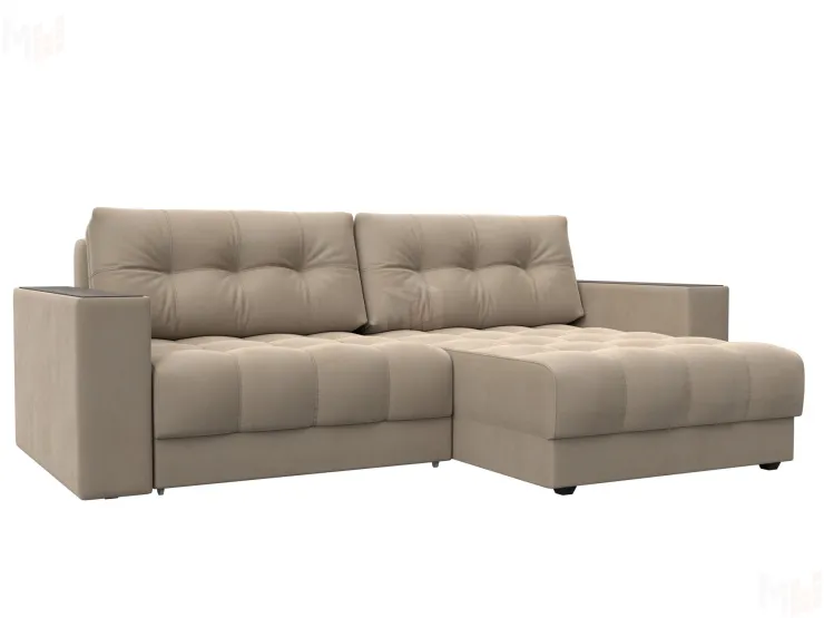 Диван угловой с декором Лига-049 НПБ