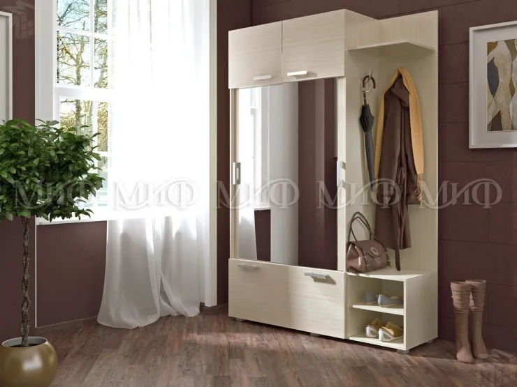 Прихожая Стелла (Дуб беленый)