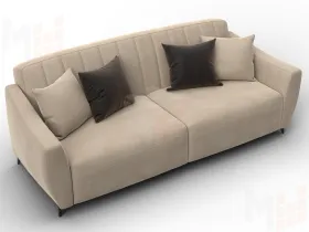 Диван-книжка Лига-095 НПБ ( SEVEN 729 бежевый )