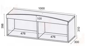 Полка малая ФТР-06 Фанки Тревел 