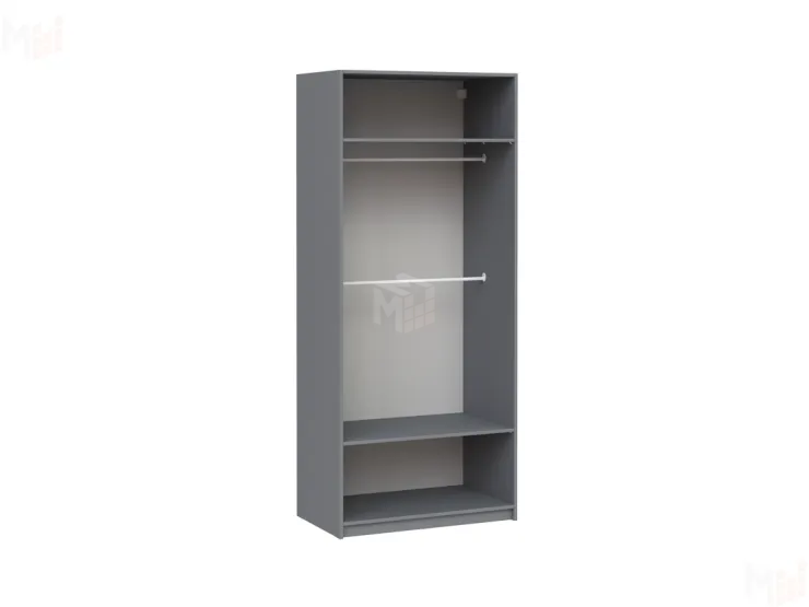 2.06.07.250.4 МАКС стеллаж 100х58х233 серый