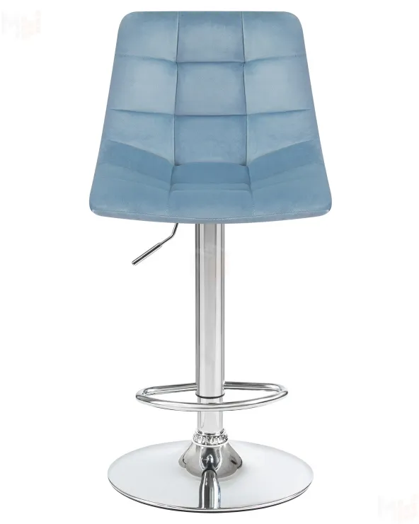 Стул барный DOBRIN TAILOR (пудрово-голубой велюр (MJ9-74))