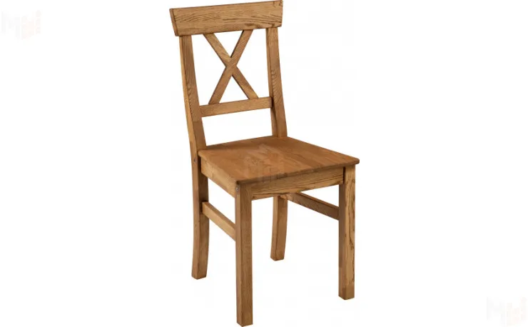 Стул деревянный из массива дуба Порту Дуб темный