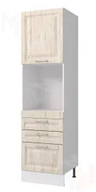 Пенал Классик 60 1 створка, 3 ящика, духовка