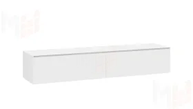 Тумба ТВ Глосс - ТД 319.03.11 Белый глянец, Стекло Белый глянец