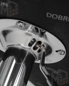 Стул барный DOBRIN BARNY (серый велюр (MJ9-75))