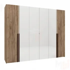 Шкаф для одежды и белья 6-створчатый КАРА 7