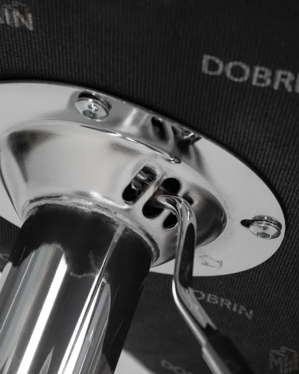 Стул барный DOBRIN BARNY (серый велюр (MJ9-75))