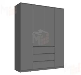 Шкаф Челси 1600 (графит)