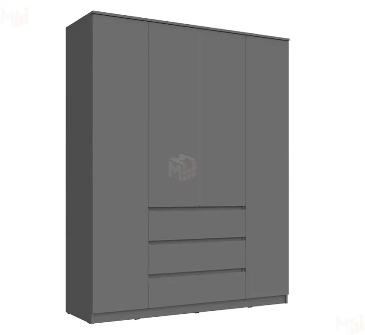 Шкаф Челси 1600 (графит)