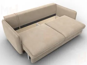Диван прямой Лига-064 НПБ ( SEVEN 729 бежевый )