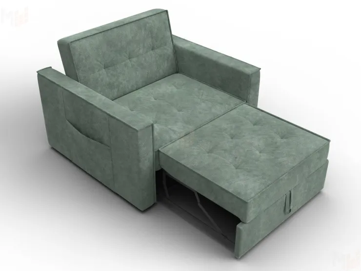 Кресло-кровать Лига-104 (80) ( BRUT 08 зеленый )