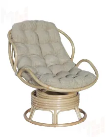 Кресло Папасан Челси 23/03B вращающееся