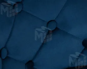 Стул барный DOBRIN JOSEPH BLACK (синий велюр (MJ9-117))