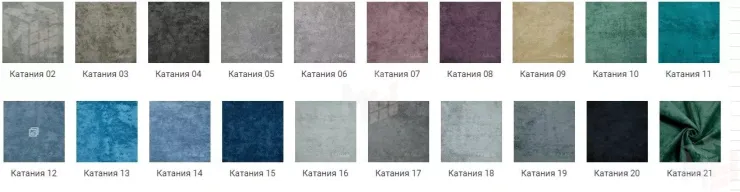 Диван Бергамо высокая спина Катания 14