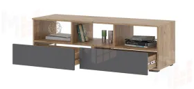 Тумба ТВ Хелен ТБ 02 дуб крафт золото - серый графит