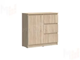 Комод Челси 800 3 ящика 1 дверь (сонома)