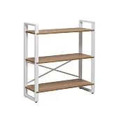 Стеллаж Leset Стилвуд 133 (Белый/Дуб крафт золотой)