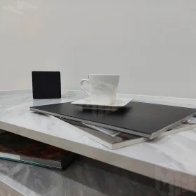 Комод  Айрис 455 Белый/Статуарио