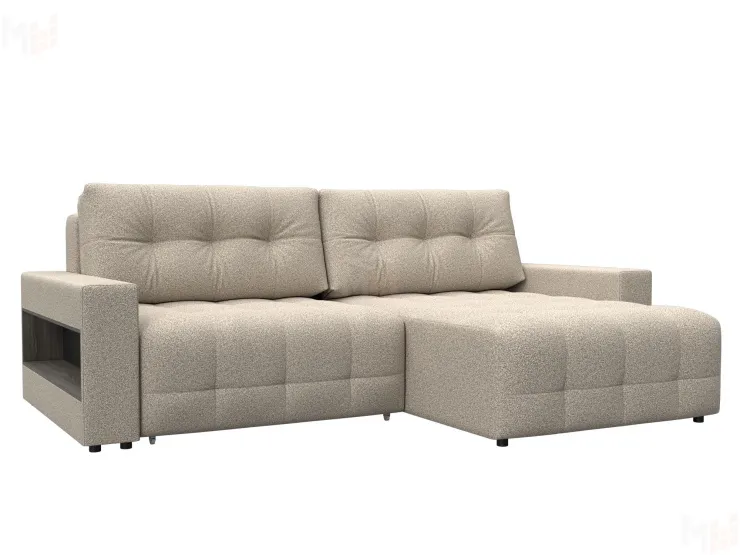 Диван угловой с полками Лига-053 НПБ