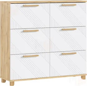 Ирис Обувница (1000) (Браш Вайт, Дуб Крафт)