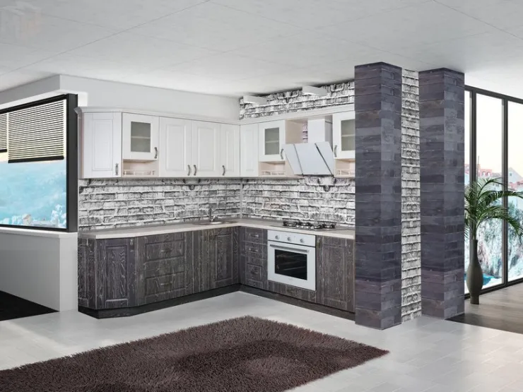 Модульная кухня «Лофт»