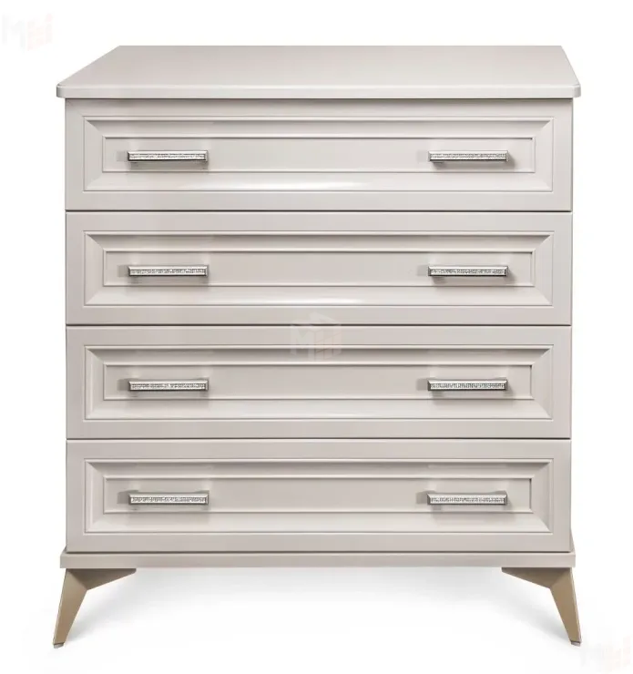 Комод Нонна 4 ящика мокко глянец