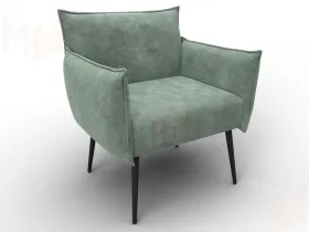 Кресло Лига-083 ( велюр BRUT 08 зеленый )