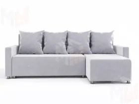 Угловой диван Таити Светло-серый