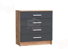 Комод Мартина 800 (дуб крафт/графит)