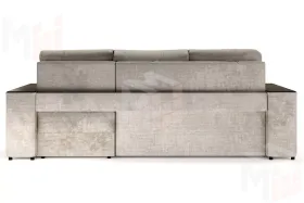 Угловой диван-кровать Лас-Вегас Бежевый правый 