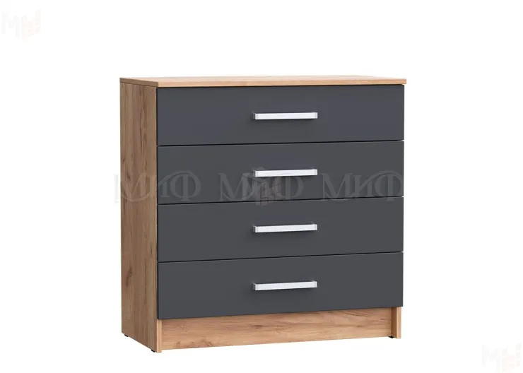 Комод Мартина 800 (дуб крафт/графит)